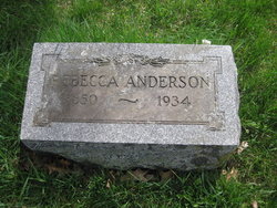 Rebecca <I>Nelson</I> Anderson 