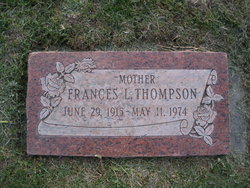 Frances L. <I>Naisbitt</I> Thompson 