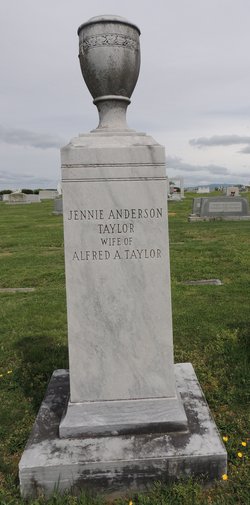 Jennie Jane “Jennie” <I>Anderson</I> Taylor 