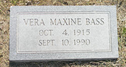 Vera Maxine <I>Grimes</I> Bass 