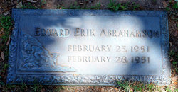 Edward Erik Abrahamson 