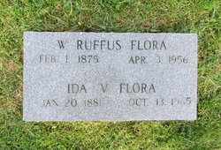 Ida Jane <I>Vaughn</I> Flora 