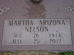 Martha Arizona Nelson 