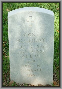 Mary <I>Holliday</I> Thweatt 