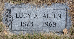 Lucy A <I>Guild</I> Allen 