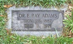 Dr Edwin Ray Adams 