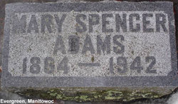 Mary <I>Spencer</I> Adams 