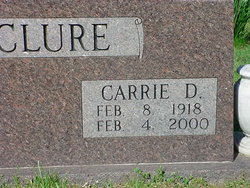 Carrie May <I>Daily</I> McClure 