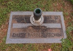 Daisy <I>Barber</I> Brown 