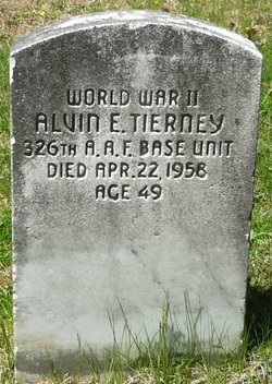 Alvin E Tierney 