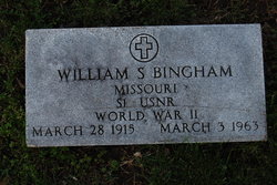 William S “Pete” Bingham 