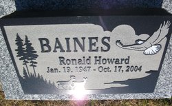 Ronald Howard Baines 