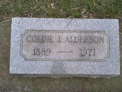 Goldie I. <I>Van Winkle</I> Alderson 