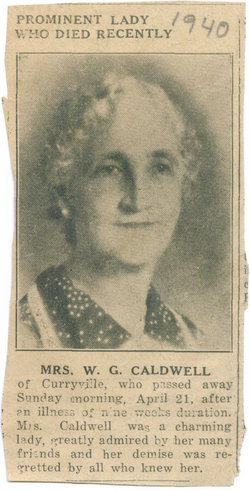 Nell Sue <I>Hawkins</I> Caldwell 