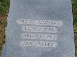 Martha Smith <I>Avant</I> Lancaster 