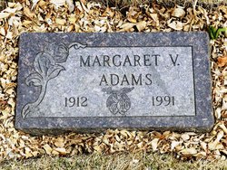 Margaret Virginia <I>Tyrer</I> Adams 