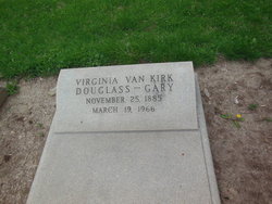 Frances Virginia <I>Van Kirk</I> Douglass-Gary 