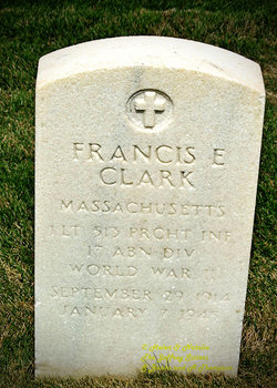 1LT Francis Edward Clark 