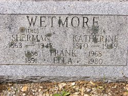 Katherine E. <I>Coffey</I> Wetmore 