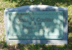 Julia V. <I>Conway</I> Kurz 