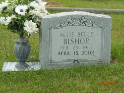 Allie Belle <I>Ayers</I> Bishop 