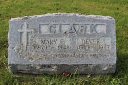 Mary <I>Wyckoff</I> Clark 
