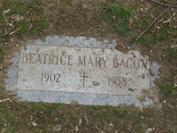 Beatrice Mary <I>LaForce</I> Bacon 