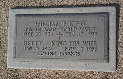Betty J King 