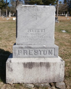Jessie F. <I>Stevenson</I> Preston 