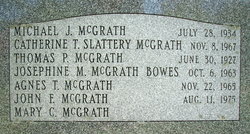 Agnes T McGrath 