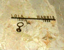 Lola <I>Latimer</I> Harris 