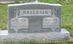 Bertha May <I>Bain</I> Brittain 