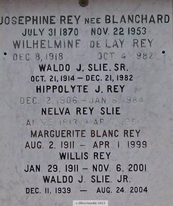 Josephine <I>Blanchard</I> Rey 