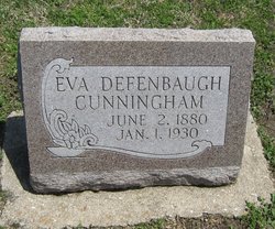 Eva <I>Owen</I> Defenbaugh Cunningham 