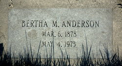 Bertha Marie <I>Kjos</I> Anderson 