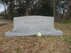 William Clyde Waldrop 