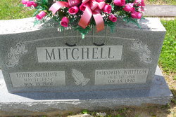 Dorothy Lucille <I>Whitlow</I> Durrett Parker Mitchell 