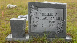 Nellie A <I>Wallace</I> Ratliff 