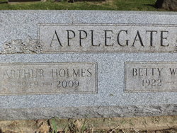 Arthur Holmes Applegate 