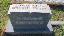 Frances Mahala Bentley 