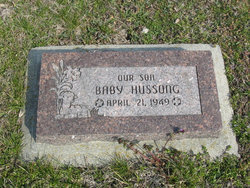 Infant Son Hussong 