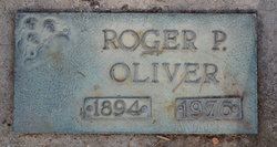 Rev Roger Peterson Oliver 