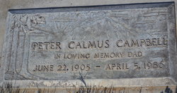 Peter Calmus Campbell 
