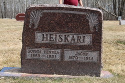 Sophia <I>Hentila</I> Heiskari 