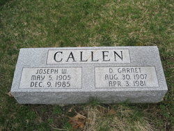 D Garnet Callen 