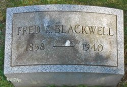Fred E Blackwell 