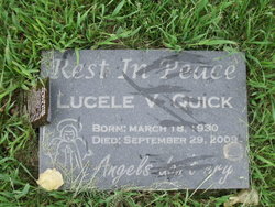 Lucele V. <I>May</I> Quick 