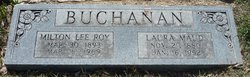 Laura Maud <I>McAmis</I> Buchanan 