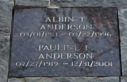 Albin Theodore Anderson 