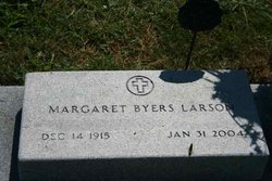 Margaret A. <I>Byers</I> Larson 